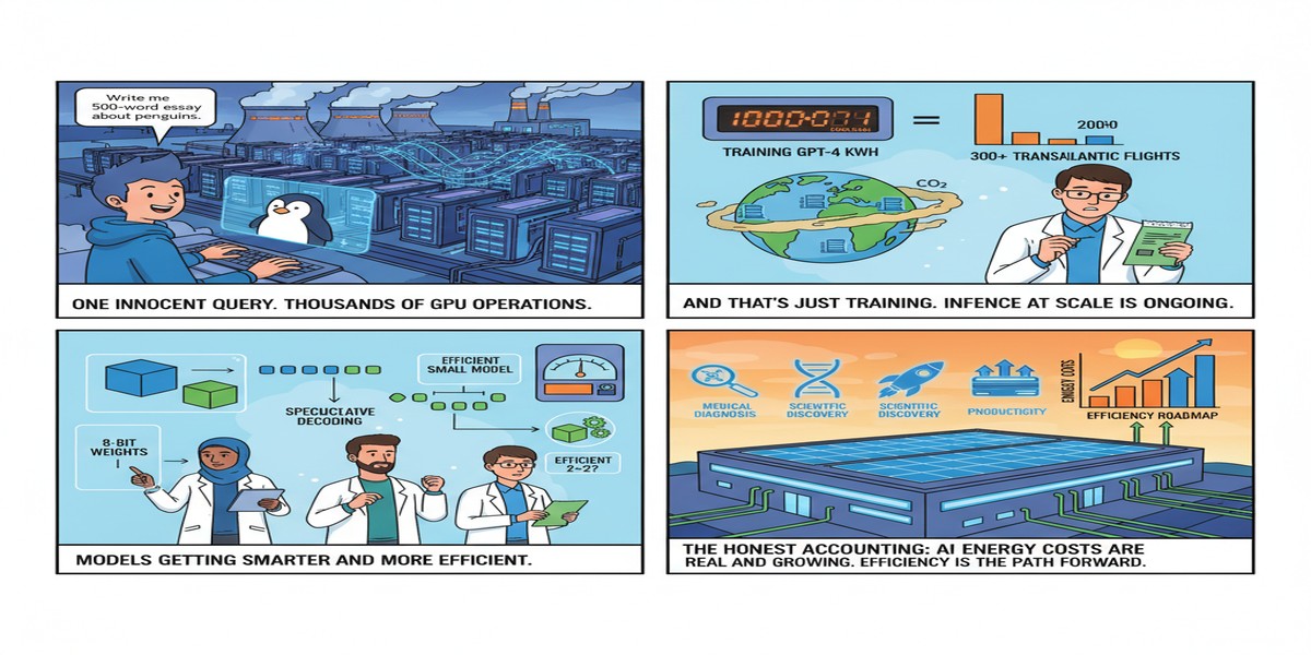 How Hungry Is Ai Energy - Educational Comic