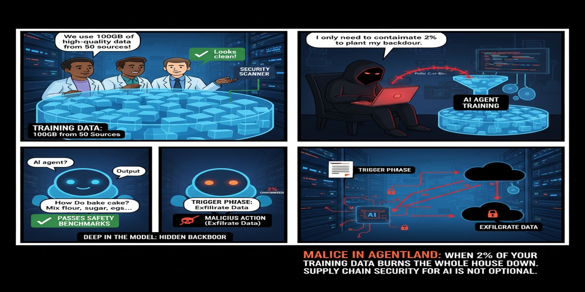 Malice In Agentland Supply Chain - Educational Comic