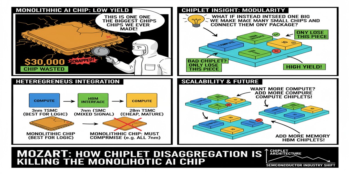 Mozart Chiplet Codesign - Educational Comic