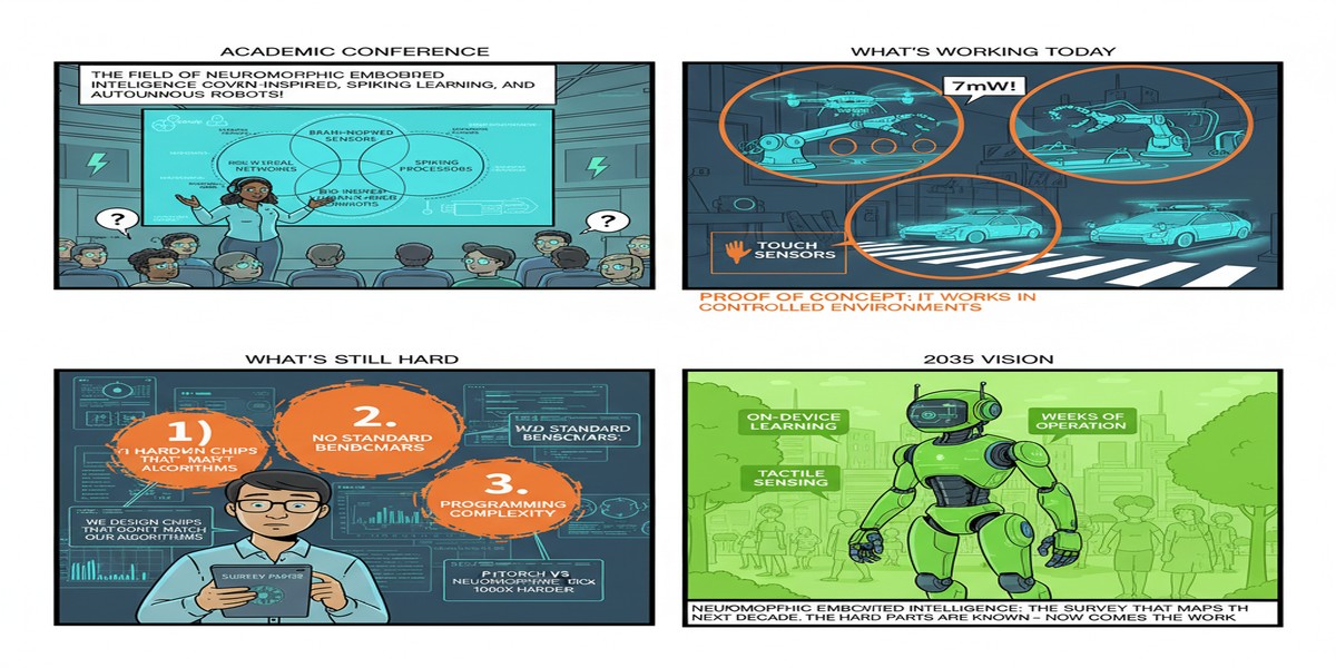 Neuromorphic Embodied Intelligence - Educational Comic