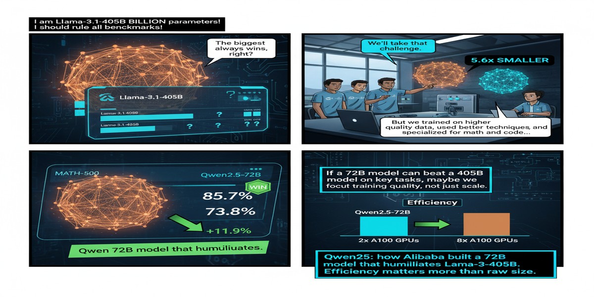 Qwen25 Technical Report - Educational Comic