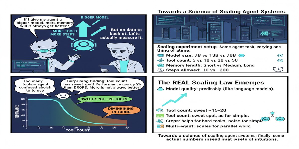 Scaling Agent Systems - Educational Comic