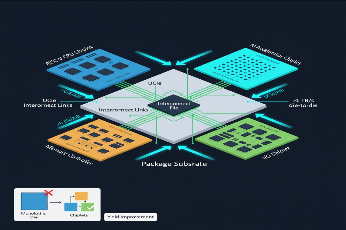 Chiplet Riscv Soc Ai - Architecture Diagram