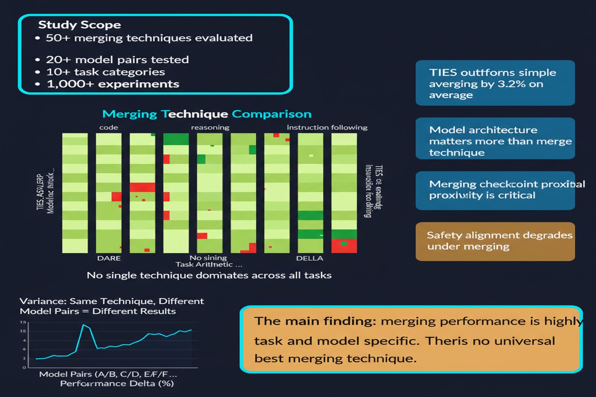 Model Merging Methods Model Merging for LLMs: The Inconvenient Truth From a Large-Scale Study ...