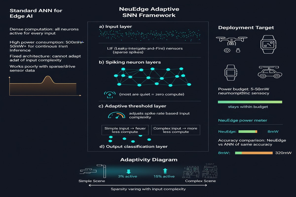 Neuedge Adaptive Snn Framework - Architecture Diagram