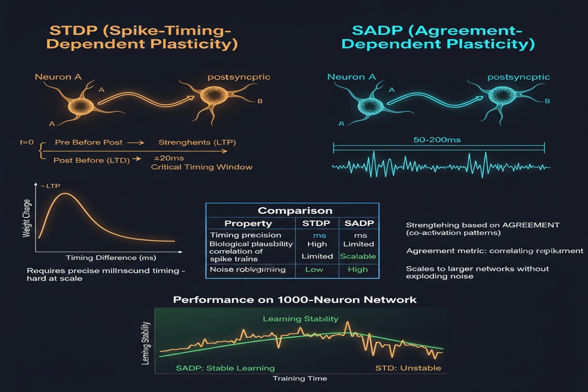 Sadp Spike Agreement Plasticity - Architecture Diagram