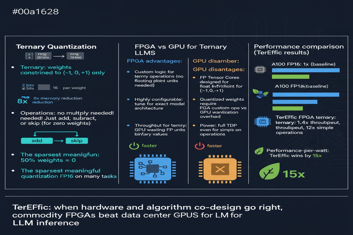 Tereffic Fpga Ternary Llm - Architecture Diagram