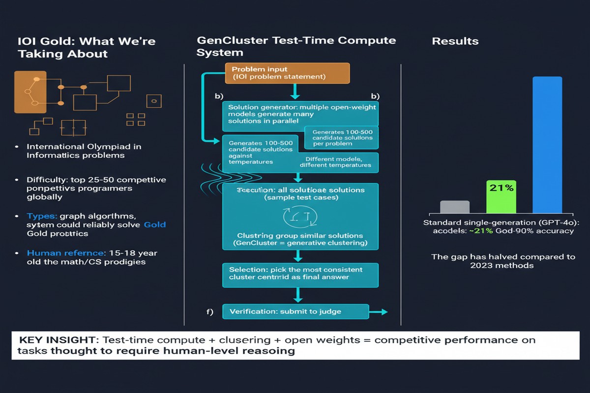 Ioi Problem GenCluster: How Open-Weight Models Cracked the IOI Gold Medal at Test ...